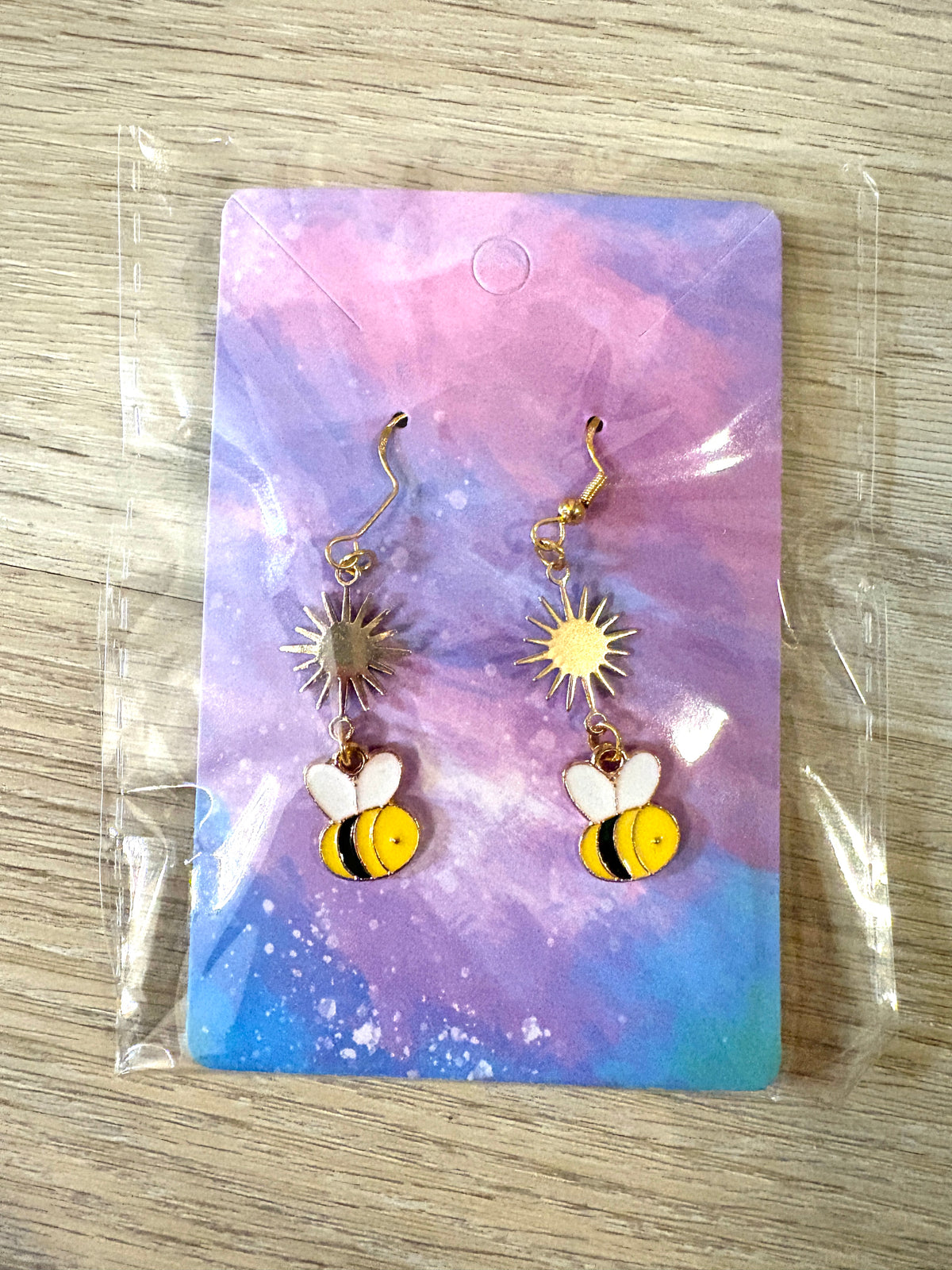 Sunny Little Bee Earrings