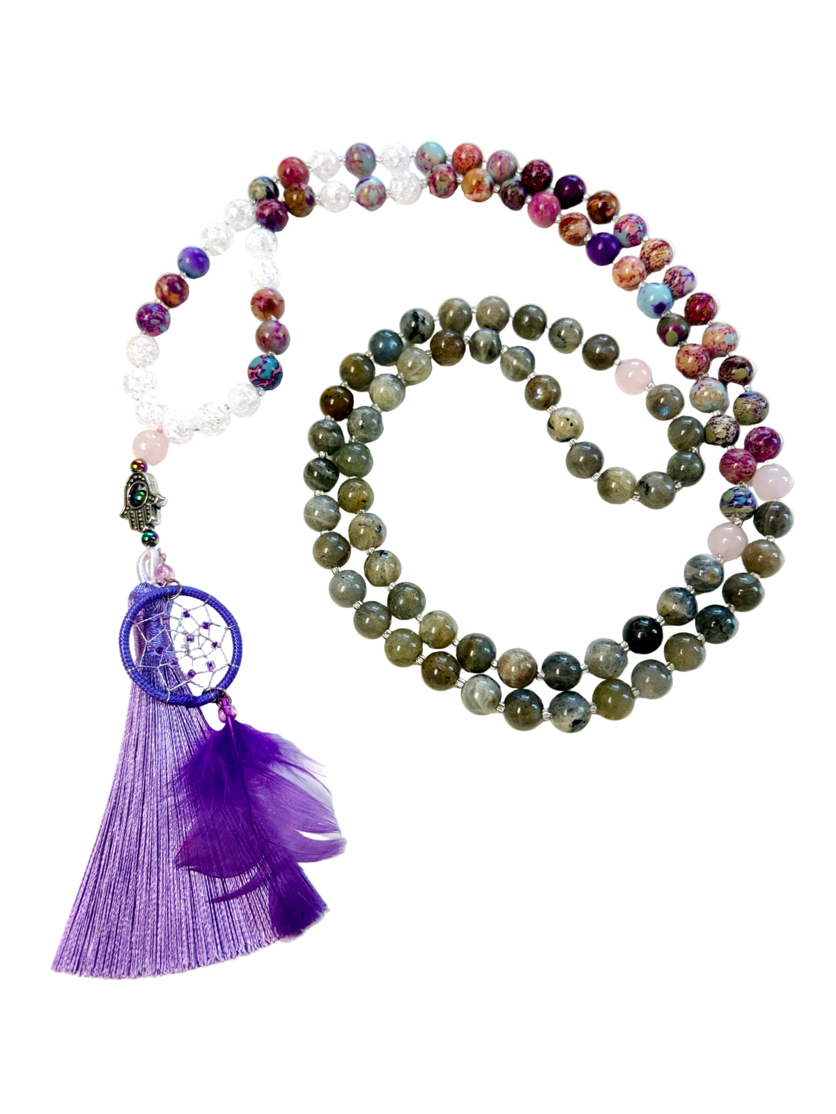 Lavender Dreamkeeper Mala Necklace